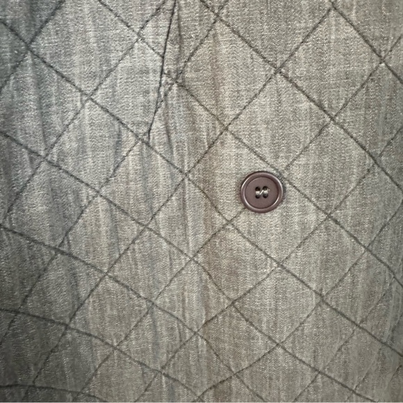 Melissa McCarthy Seven7 Women’s Long Sleeve Gray Quilted Jacket Sz 2X GUC - Picture 5 of 8